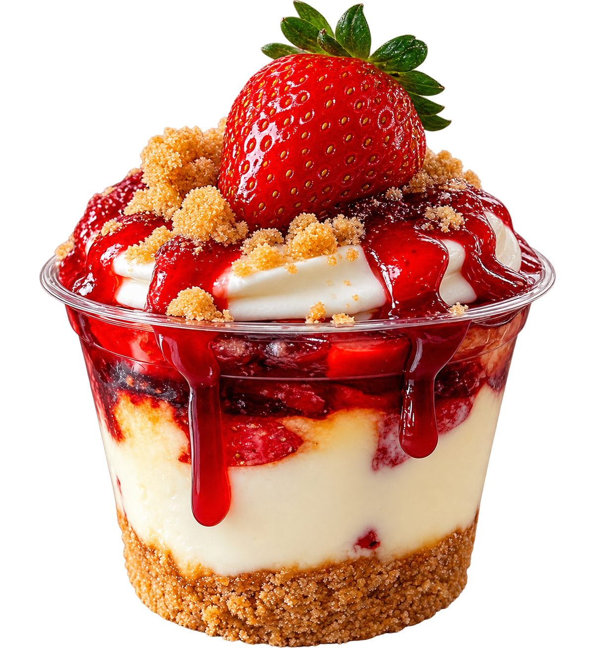 Cheesecake de fresa mediano de 450 g