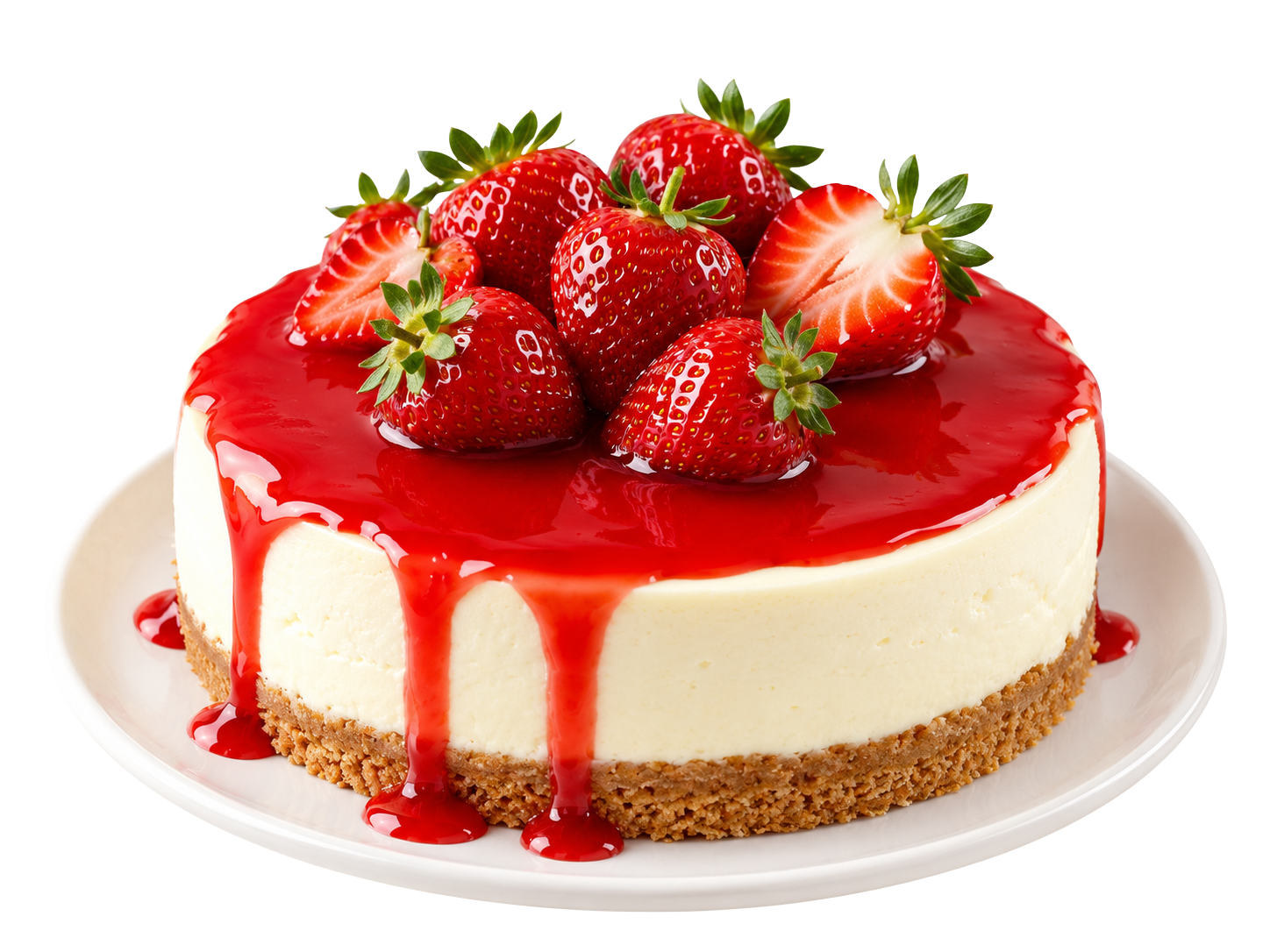Cheesecake de fresa personal de 150 g
