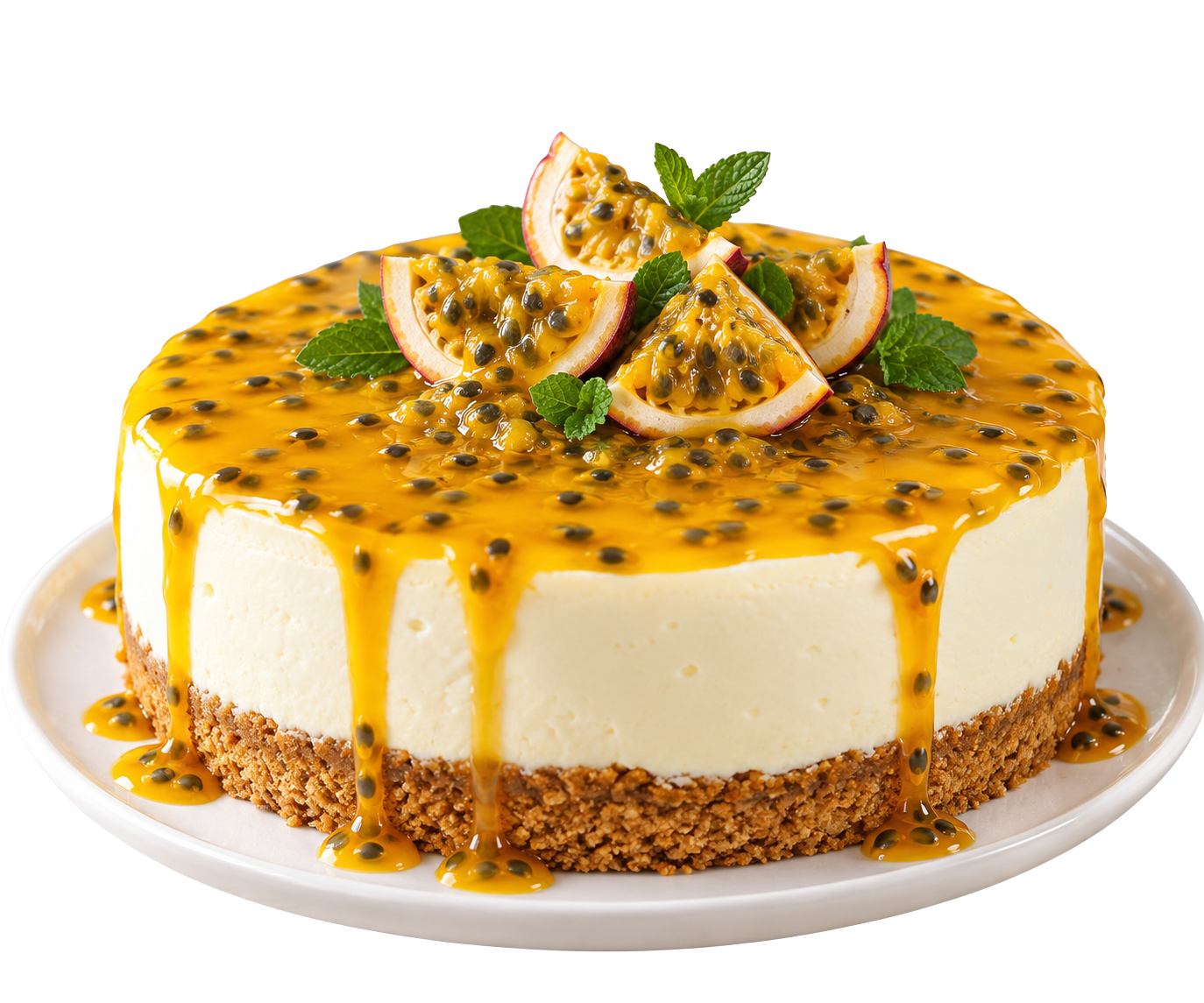 Cheesecake de maracuyá mediano de 450 g
