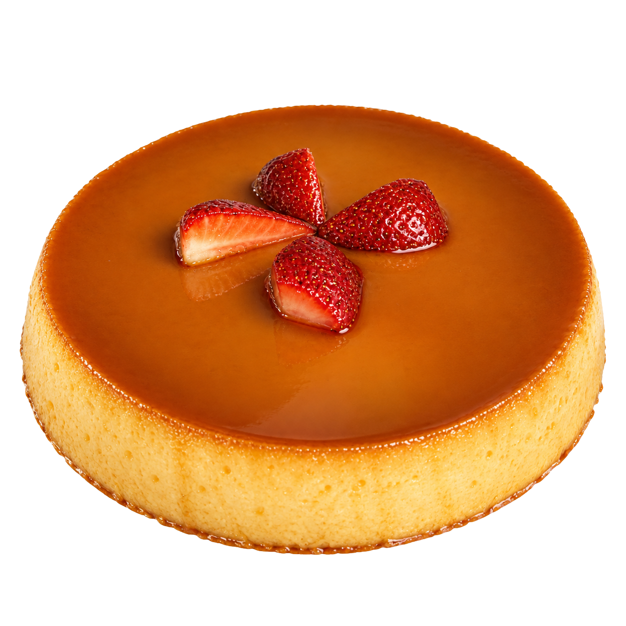 Crema volteada mediana de 450 g